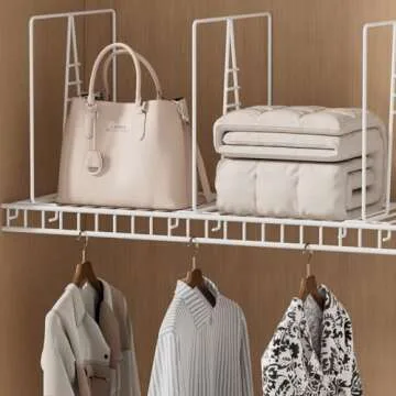 Urban Deco Shelf Dividers for Closet Organization