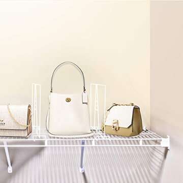 Urban Deco Shelf Dividers for Closet Organization