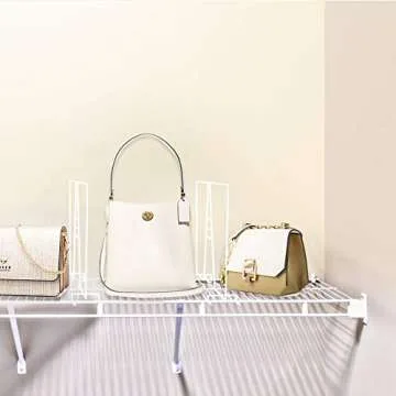 Urban Deco Shelf Dividers for Closet Organization