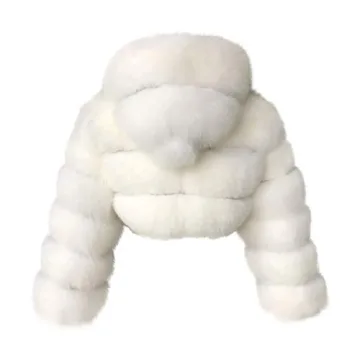 Elegant Memela Women's Faux Fur Coat Jacket for Winter