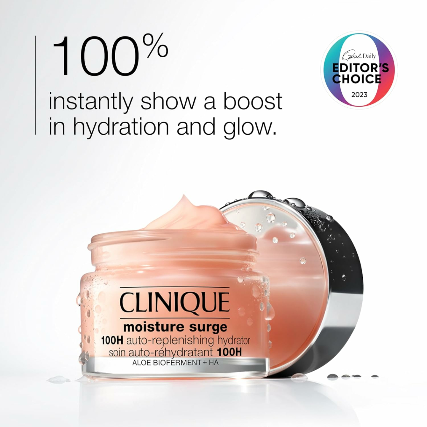 Hydrating Moisturizer: Clinique 100H Moisture Surge