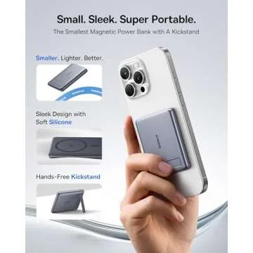 Baseus Picogo 5000mAh Magnetic Charger with Stand