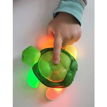 Kids Toothbrush Timer Light Up Turtle for Fun Brushing