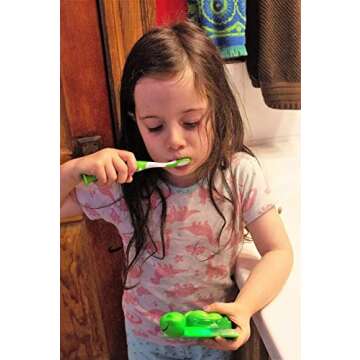 Kids Toothbrush Timer Light Up Turtle for Fun Brushing