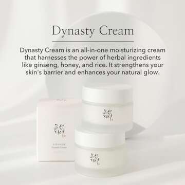 Beauty of Joseon Dynasty Cream Hydrating Face Moisturizer for Dry, Sensitive Skin, Korean Skincare f...