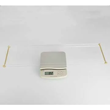 Beelee Bathtub Tray Clear Caddy Rack: Acrylic Tub Tray Shelf with Gold Rails to Hold Book Phone Candle Wine - Waterproof Bathtub Accessories, Luxury Gifts for Women