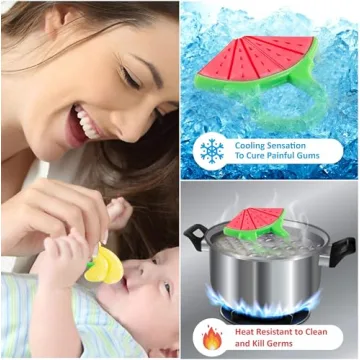 Baby Teething Toys for Newborn - 5-Pack BPA Free