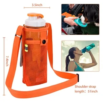 Adjustable Water Bottle Holder for Sports Gym Hiking