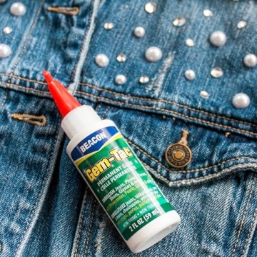 Gem-Tac Adhesive for Securely Bonding Rhinestones and Gems