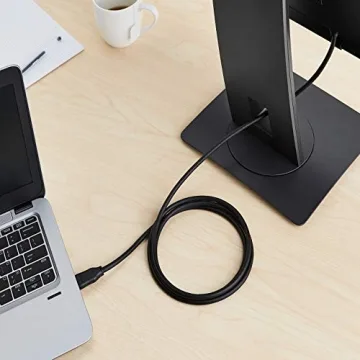 High-Speed Amazon Basics DisplayPort 1.4 Cable 8K 60Hz