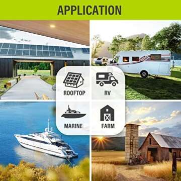 Newpowa 220W Monocrystalline Solar Panel for Off-Grid