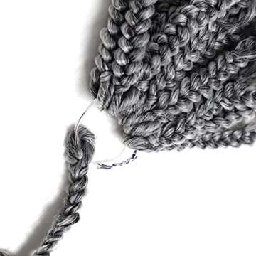 Goddess Locs Crochet Hair 14 Inch Boho Box Braids