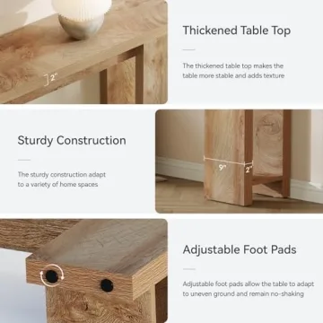 LITTLE TREE Console Table - Stylish Entryway Table