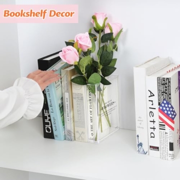 Charming Book-Shaped Flower Vase - Ideal for Gift