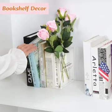 Charming Book-Shaped Flower Vase - Ideal for Gift