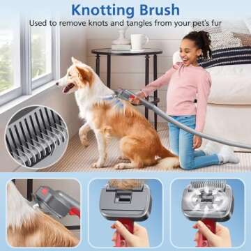 Pet Dog Grooming Kit for Dyson V7 V8 V10 V11 V12 V15