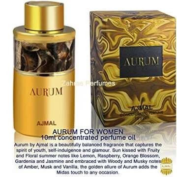 Aurum Perfume Oil 10ml for Her by Ajmal Perfumes