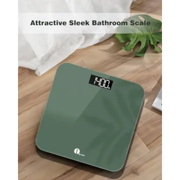 Accurate LED Bathroom Scale - Stylish & Reliable Weight Tracker