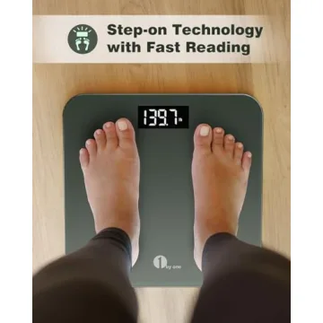 Accurate LED Bathroom Scale - Stylish & Reliable Weight Tracker