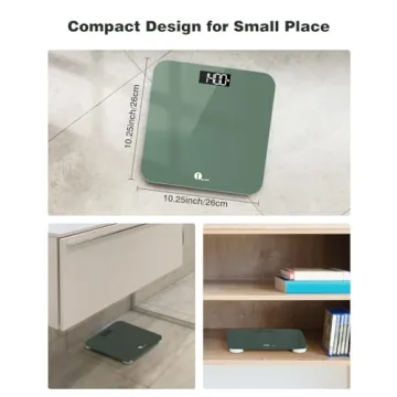 Accurate LED Bathroom Scale - Stylish & Reliable Weight Tracker