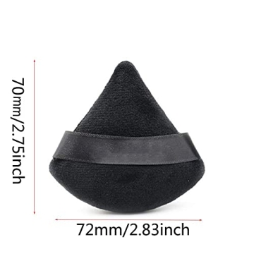 BeeSpring Soft Cotton Makeup Puffs for Flawless Application