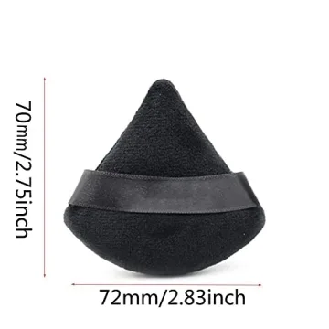 BeeSpring Soft Cotton Makeup Puffs for Flawless Application