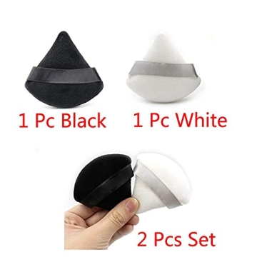 BeeSpring Soft Cotton Makeup Puffs for Flawless Application