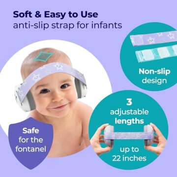 Baby Noise-Cancelling Earmuffs for Infant & Toddler Protection