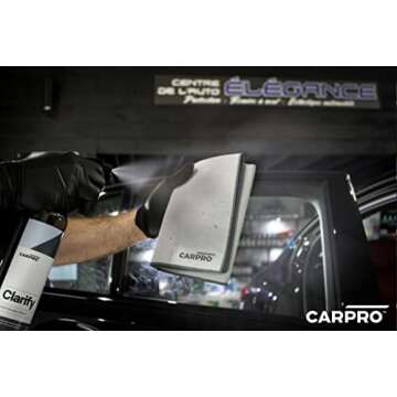 CARPRO GlassFiber Microfiber Towel - Car Wash Drying Towel Spotless Glass Windshield & Windows, Micr...