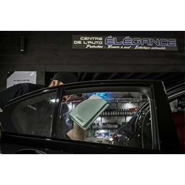 CARPRO GlassFiber Microfiber Towel - Car Wash Drying Towel Spotless Glass Windshield & Windows, MicroFiber Edge, Lint & Tag Free, Cleaning Cloth Towel Car Washing, Drying & Auto Detailing (Pack of 1)