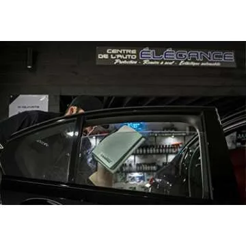 CARPRO GlassFiber Microfiber Towel - Car Wash Drying Towel Spotless Glass Windshield & Windows, MicroFiber Edge, Lint & Tag Free, Cleaning Cloth Towel Car Washing, Drying & Auto Detailing (Pack of 1)