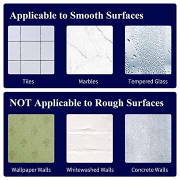 Kitsure Shower Caddy - 2 Pack with a Soap Holder, Large Organizers, Shelf for Inside Shower Room with Easy Installation, Durable & Rustproof Shelves for Smooth Surfaces, Black