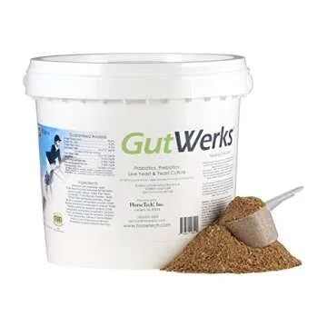 HorseTech GutWerks Probiotic Supplement (5 lbs) - Optimize Your Horse's Digestive Health