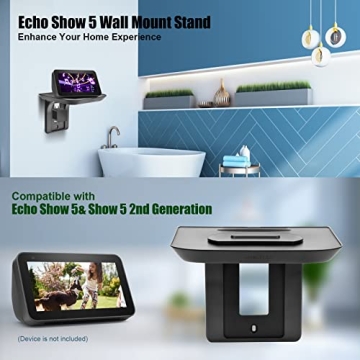 Kosnail Wall Mount for Echo Show 5 & 8 - Adjustable Stand