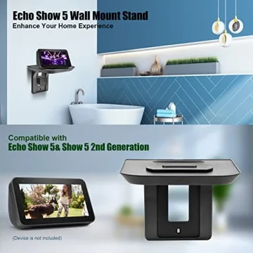 Kosnail Wall Mount for Echo Show 5 & 8 - Adjustable Stand