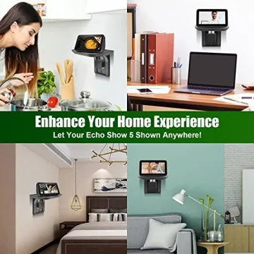 Kosnail Wall Mount for Echo Show 5 & 8 - Adjustable Stand