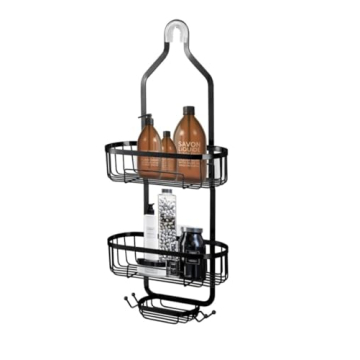 Innovatronic Rustproof Shower Organizer - Elegant, Anti-Swing Design