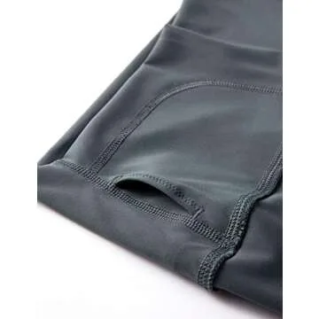 CRZ YOGA Womens Naked Feeling Workout 7/8 Yoga Leggings - 25 Inches High Waist Tight Pants Melanite Medium