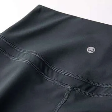 CRZ YOGA Womens Naked Feeling Workout 7/8 Yoga Leggings - 25 Inches High Waist Tight Pants Melanite Medium