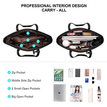 LOVEVOOK Chic Tote Bags for Everyday & Work Use