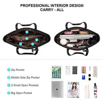 LOVEVOOK Chic Tote Bags for Everyday & Work Use