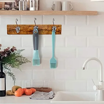 Caperci Silicone Basting Brushes Set for Perfect Baking BBQ