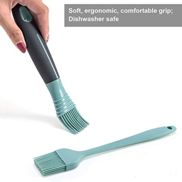 Caperci Silicone Basting Brushes Set for Perfect Baking BBQ