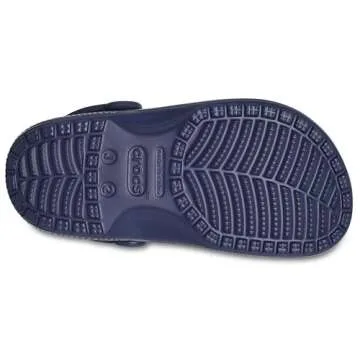 Crocs Kids' Classic Clog , Navy/Navy, 7 Toddler
