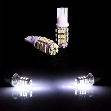 20 X T10 Wedge 42-SMD Pure White LED Bulbs