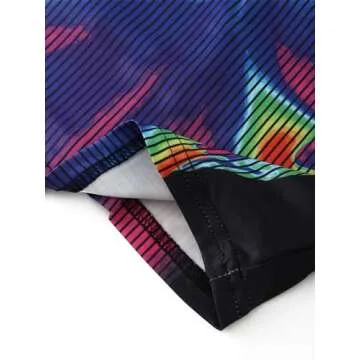 CAPE CLIQUE Rave Top Concert Outfit for Womens Y2K Tops Sexy Going Out Crop Tops Body Print Sleeveless Club Summer Cami Tank Top Rainbow Small