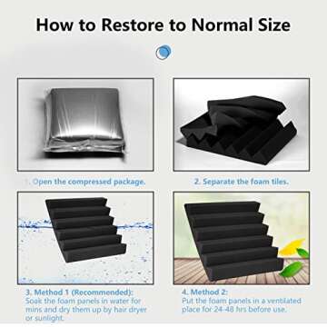 Premium Acoustic Foam Panels for Superior Sound Quality