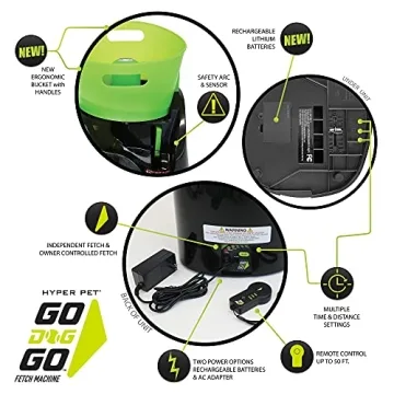 Automatic Dog Ball Launcher for Endless Playtime Fun