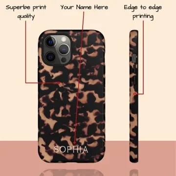 Personalized Tortoise Shell Phone Case for Unique Style