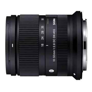 SIGMA 18-50mm F2.8 Lens for Canon RF Mirrorless Cameras